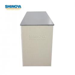 Стол для сухой утилизации с деревянным каркасом