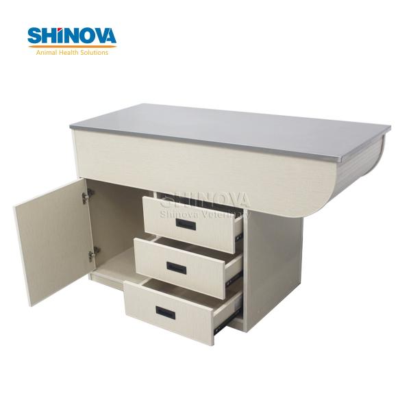 Стол для сухой утилизации с деревянным каркасом