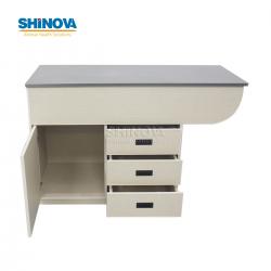 Стол для сухой утилизации с деревянным каркасом