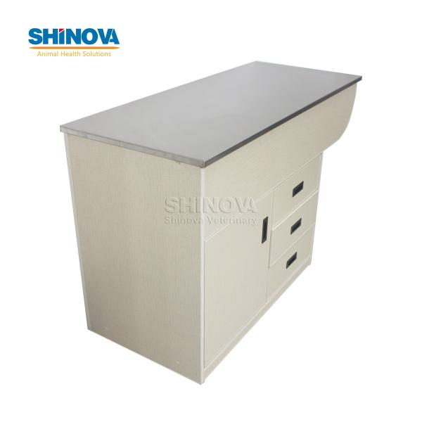 Стол для сухой утилизации с деревянным каркасом