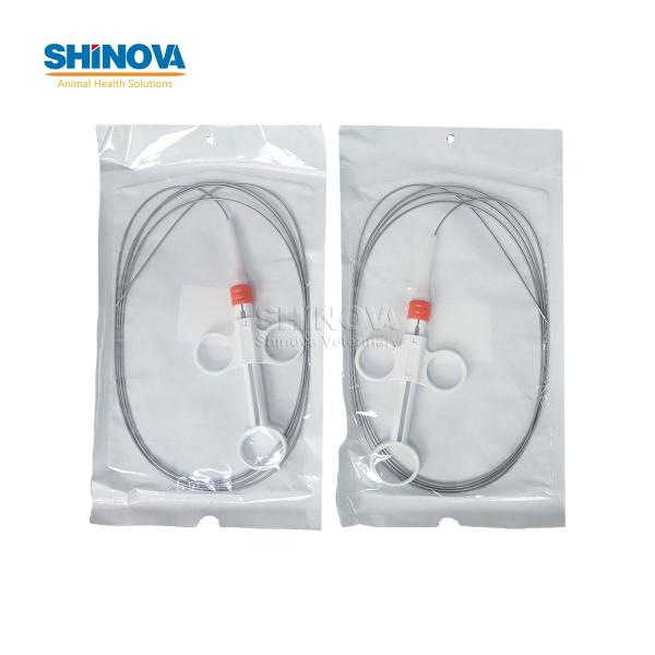 Ветеринарный бронхоскоп Портативное ветеринарное видео высокой четкости Эндоскоп с сенсорным экраном 4 дюйма Монитор