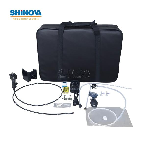 Ветеринарный бронхоскоп Портативное ветеринарное видео высокой четкости Эндоскоп с сенсорным экраном 4 дюйма Монитор