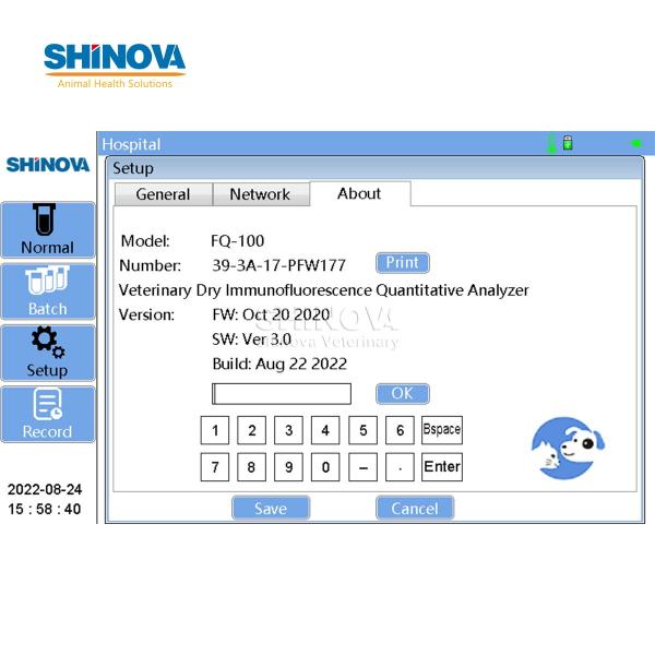 Ветеринарный Сухой Иммунофлуоресцентный Количественный Анализатор