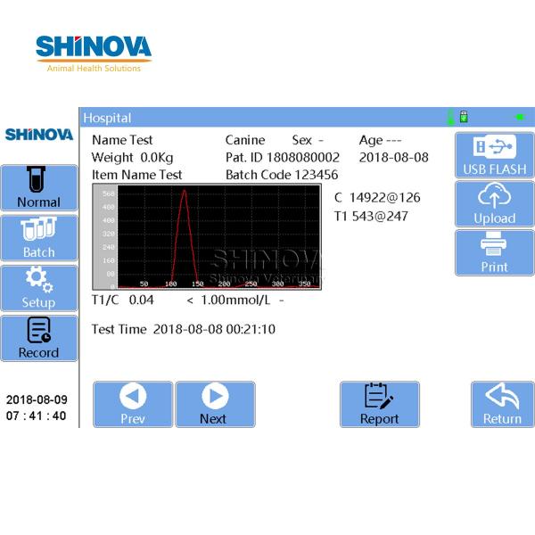 Ветеринарный Сухой Иммунофлуоресцентный Количественный Анализатор