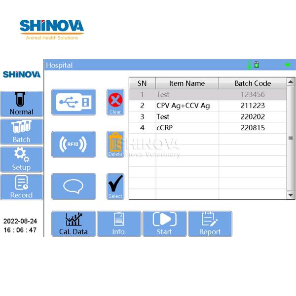 Ветеринарный Сухой Иммунофлуоресцентный Количественный Анализатор