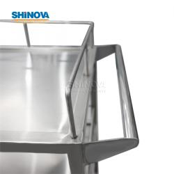 Медицинская тележка из нержавеющей стали с ящиками