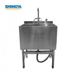 Раковина для мытья лотка клетки