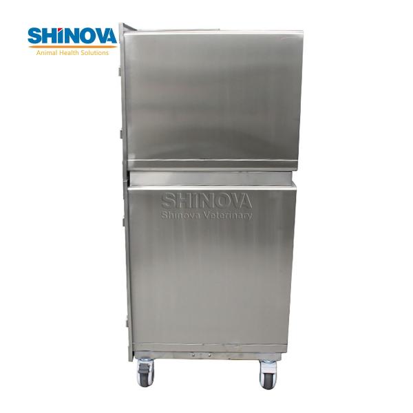 Модульная клетка для собак из нержавеющей стали (с розетками) 