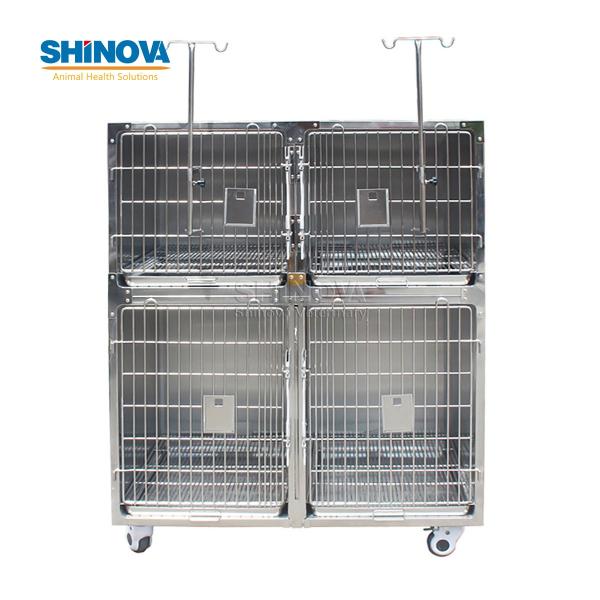 Модульная клетка для собак из нержавеющей стали