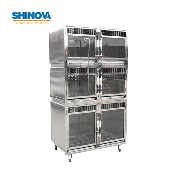 Витрина из нержавеющей стали